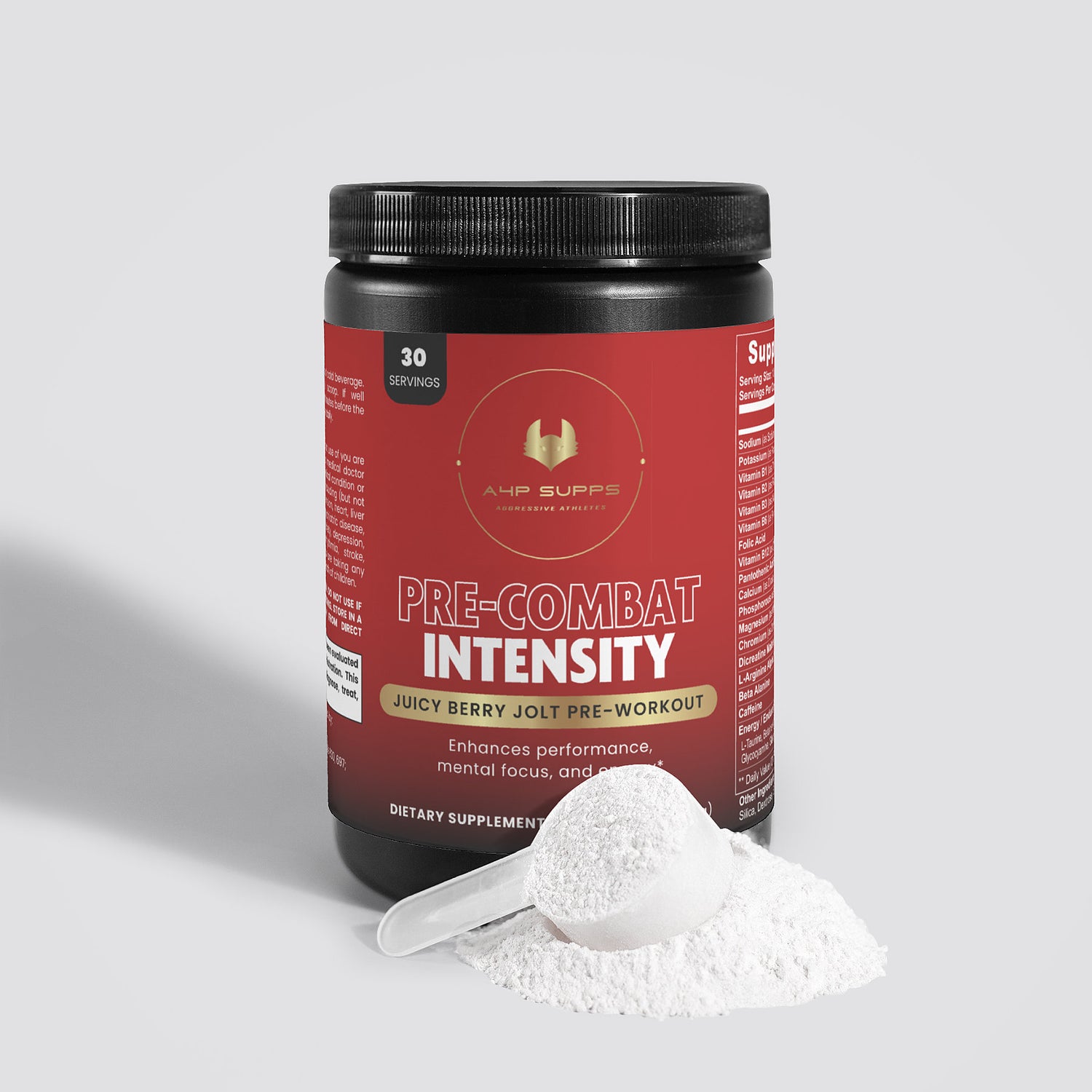 Pre-Combat Intensity (Juicy Berry Jolt)