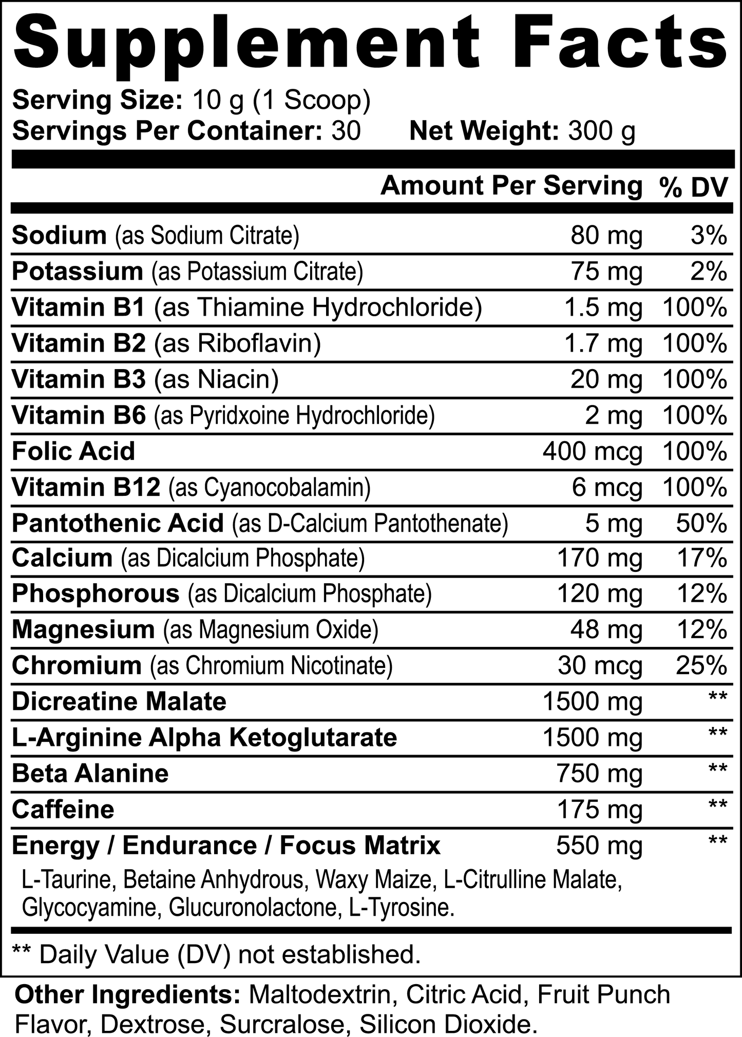 Pre-Combat Intensity (Juicy Berry Jolt)