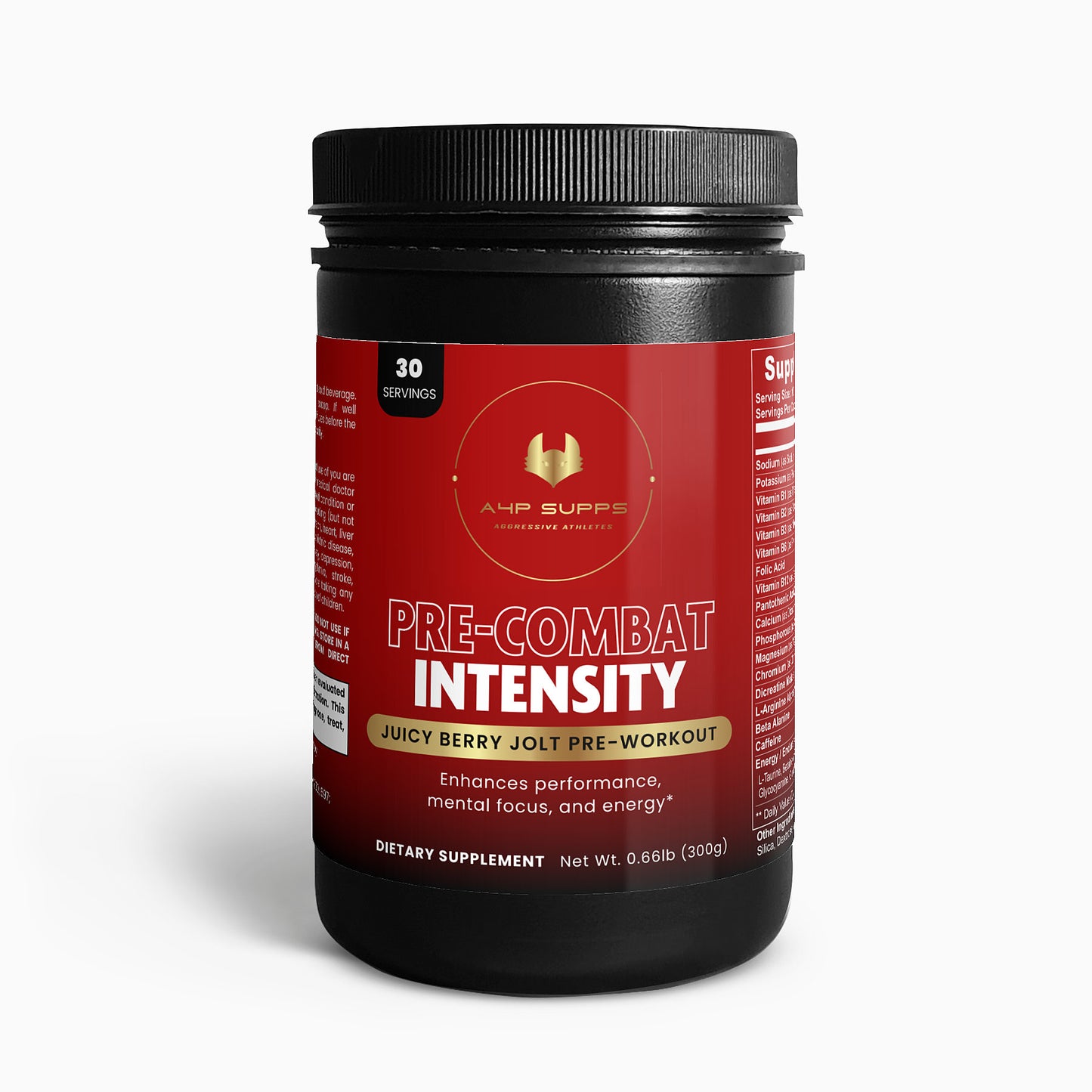 Pre-Combat Intensity (Juicy Berry Jolt)